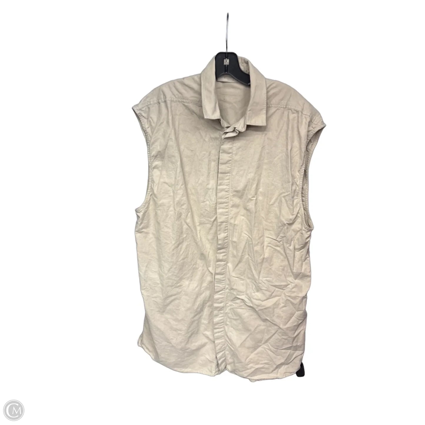 Dress Casual Short By Cma In Beige, Size: Xl