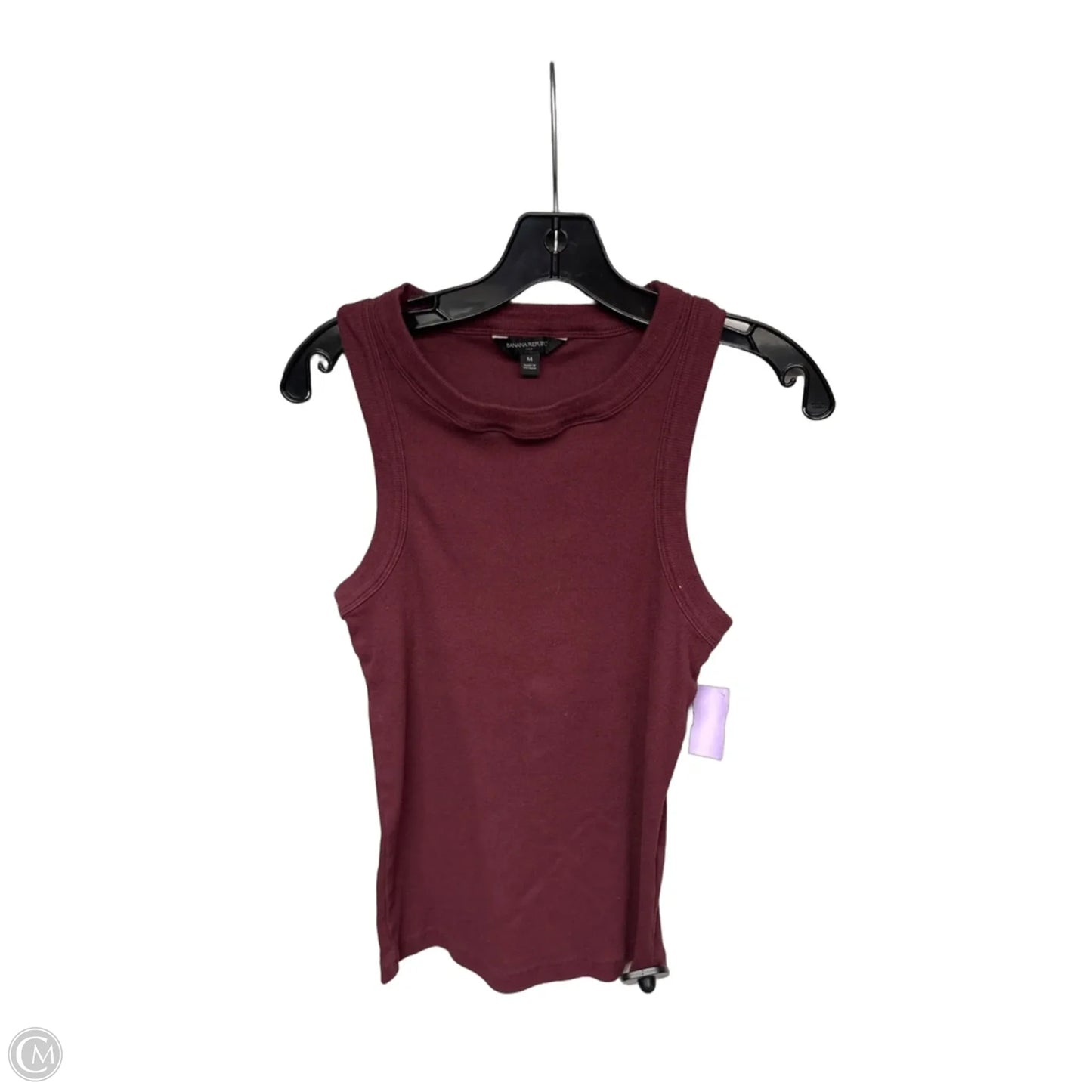 Tank Top By Banana Republic In Maroon, Size: M