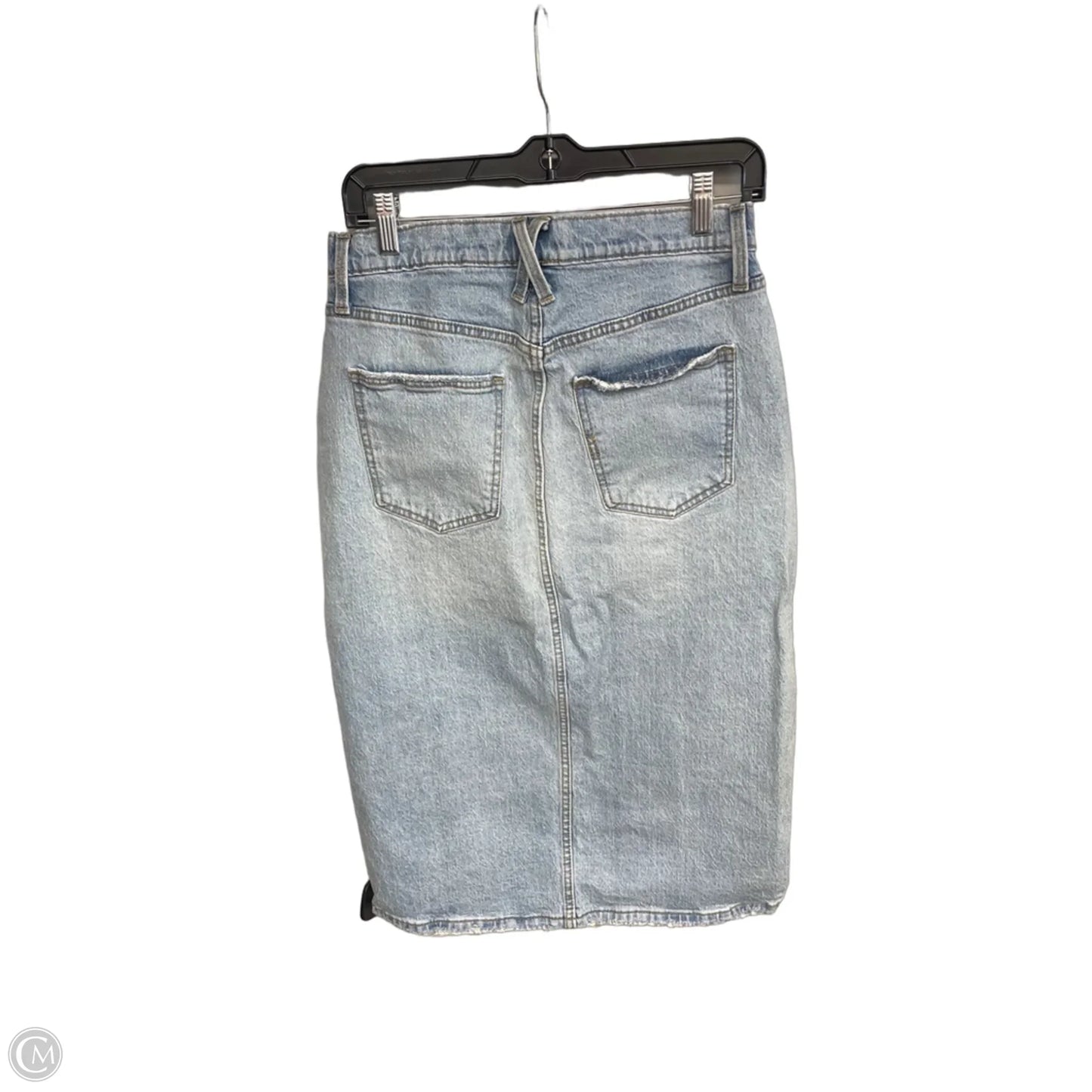 Skirt Maxi By Universal Thread In Blue Denim, Size: 8