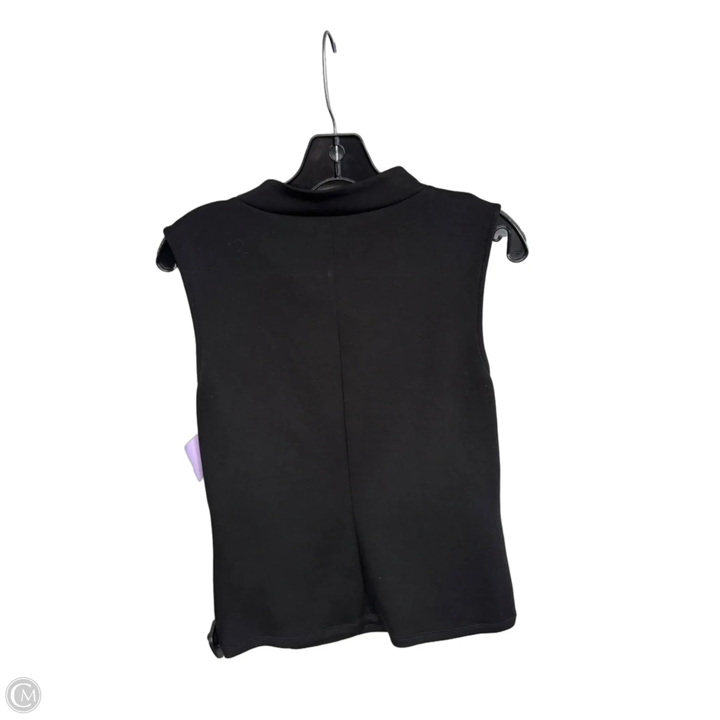 Top Sleeveless By Banana Republic In Black, Size: M