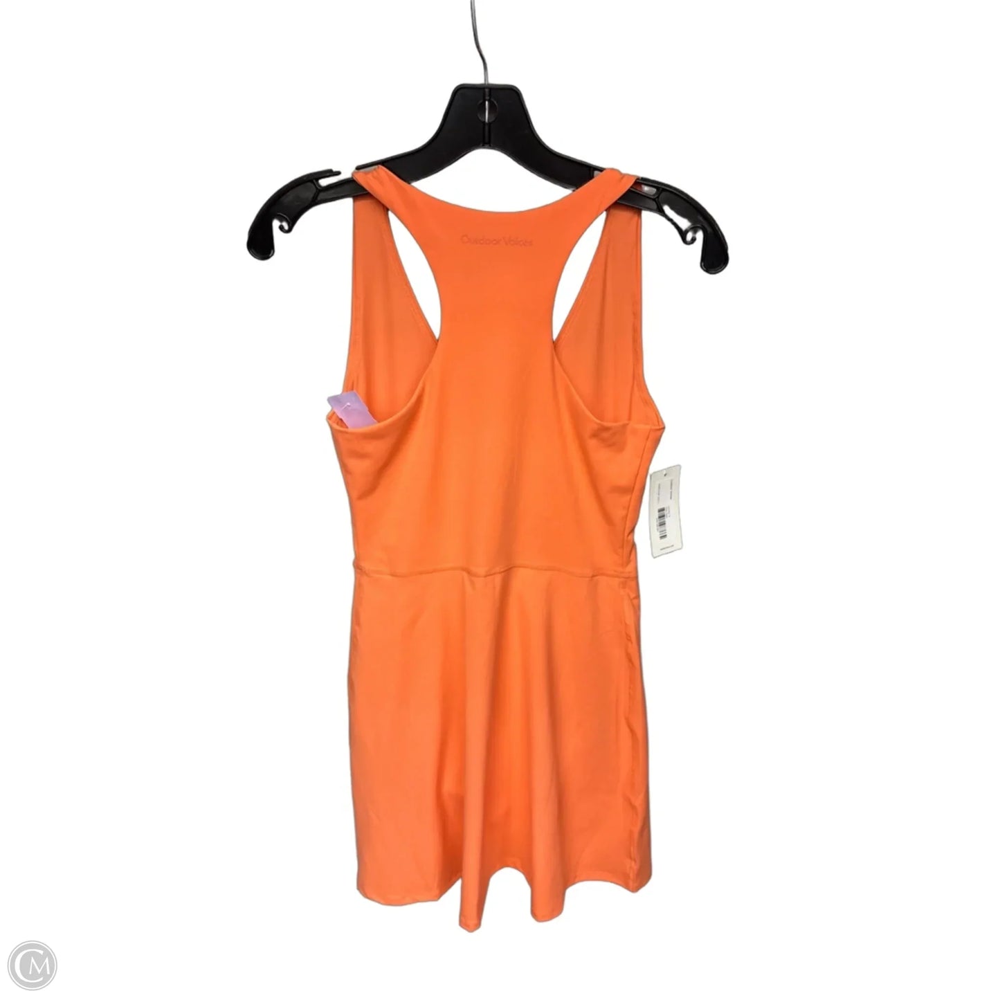 Athletic Dress By Outdoor Voices In Orange, Size: S