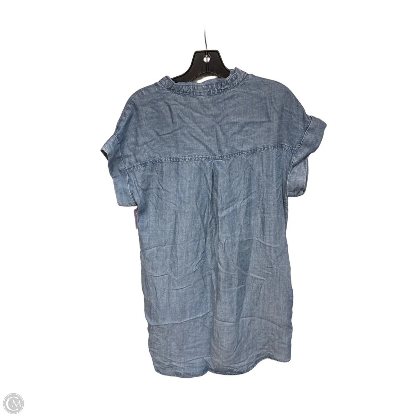 Dress Casual Short By Clothes Mentor In Blue, Size: M