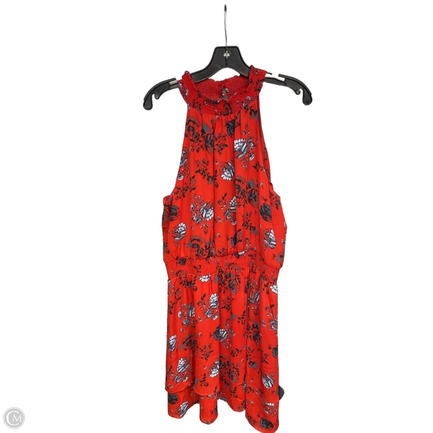 Dress Casual Short By White House Black Market In Blue & Red, Size: 14