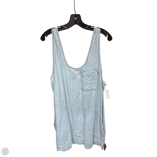 Dress Casual Short By Universal Thread In Blue, Size: L