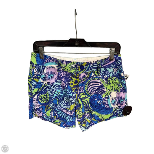 Shorts By Lilly Pulitzer In Blue & Green, Size: 2