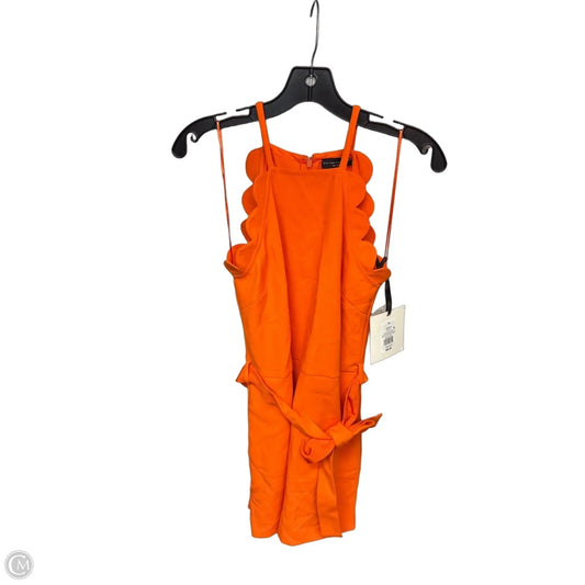 Romper By Clothes Mentor In Orange, Size: Xs