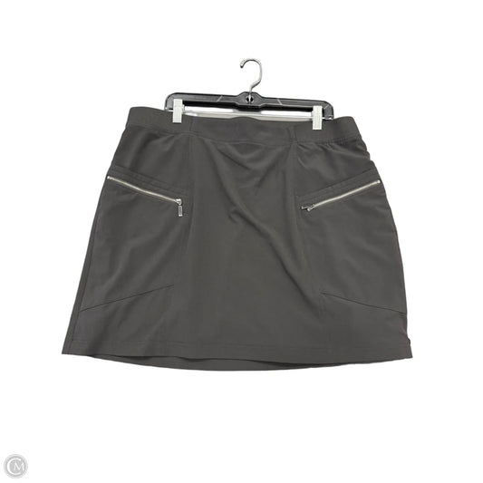 Athletic Skort By Chicos In Black, Size: 16