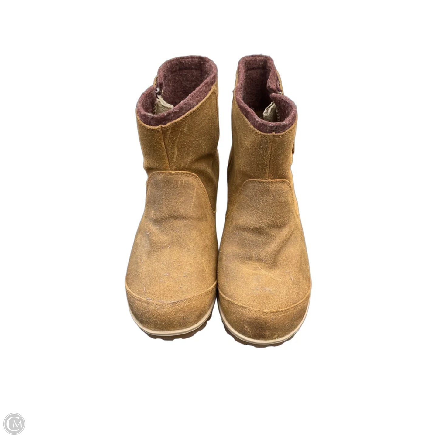 Boots Ankle Flats By Sorel In Brown, Size: 8
