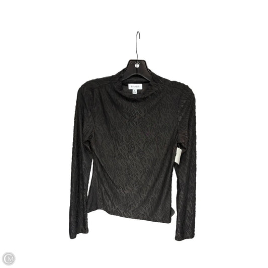 Top Long Sleeve By Evereve In Black, Size: M