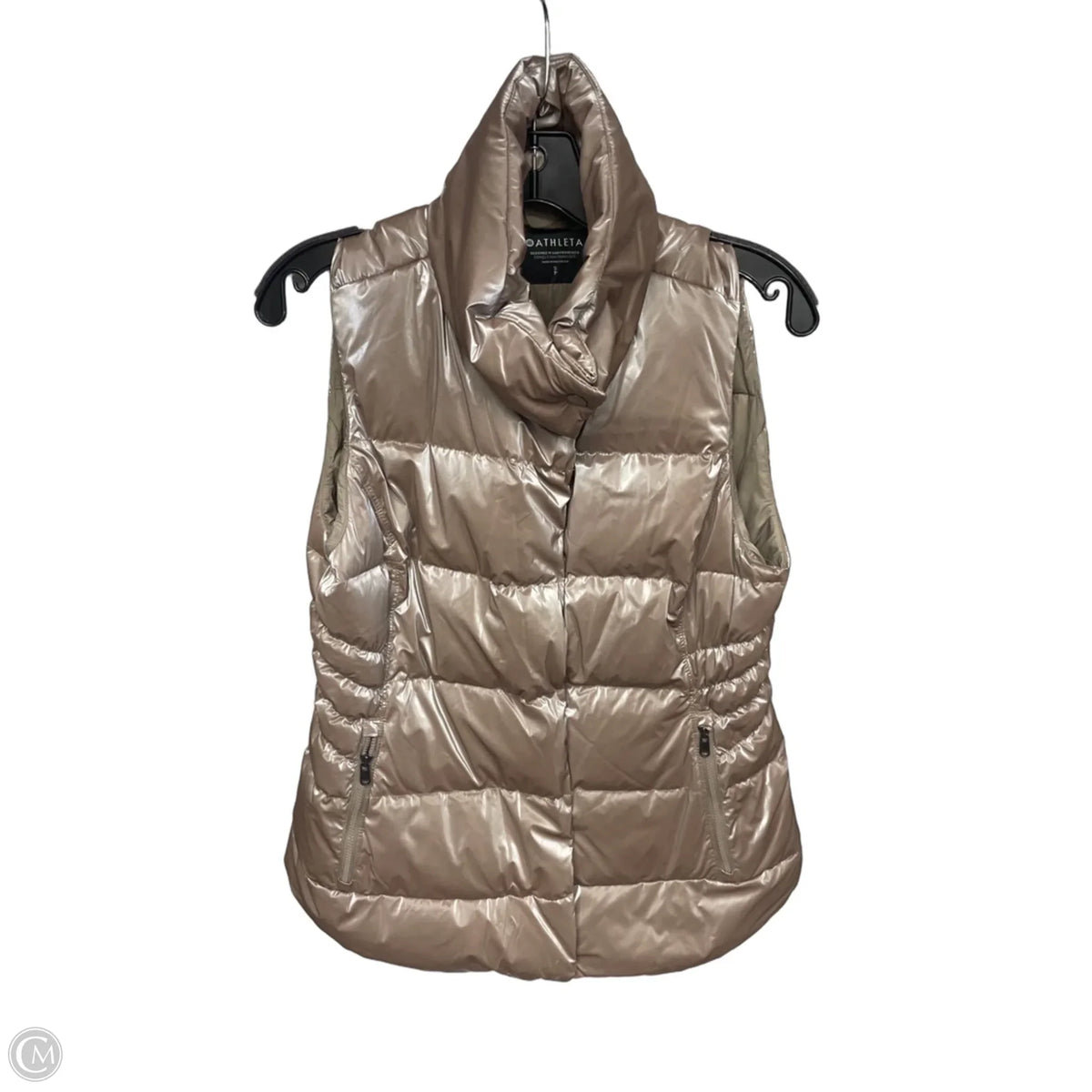 Vest Puffer & Quilted By Athleta In Mauve, Size: S