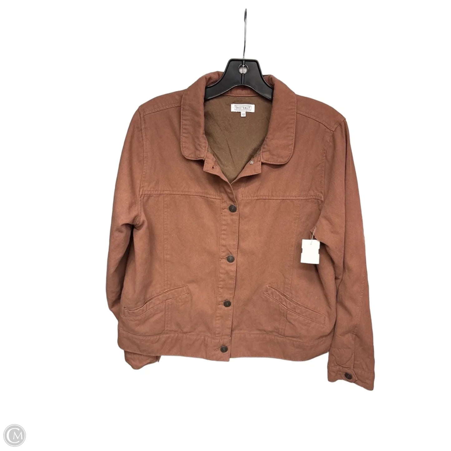 Jacket Other By Clothes Mentor In Brown, Size: L