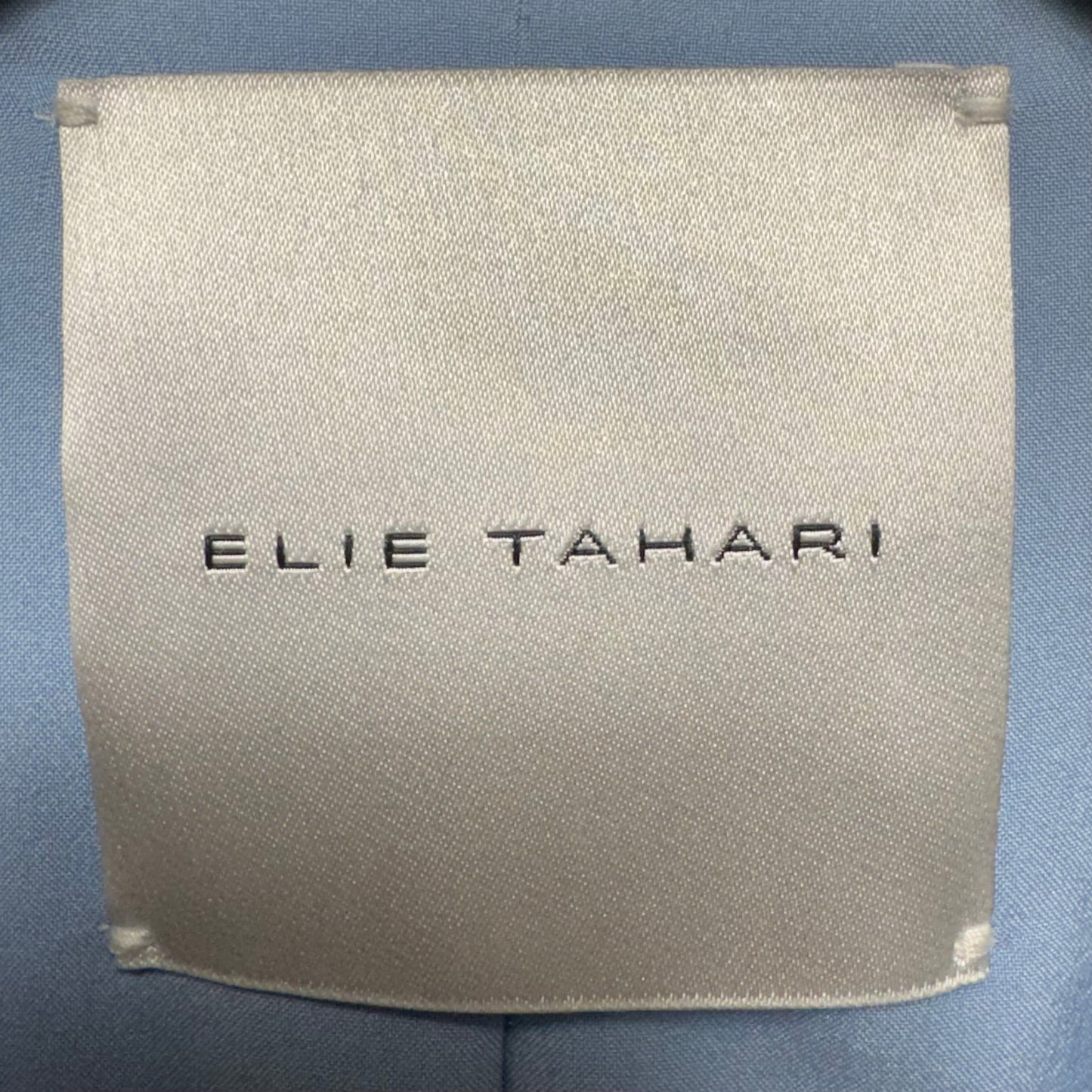 The Camryn Floral Blazer & Trouser Set 2pc By Elie Tahari In French Blue Floral Print, Size: XL ESTIMATED