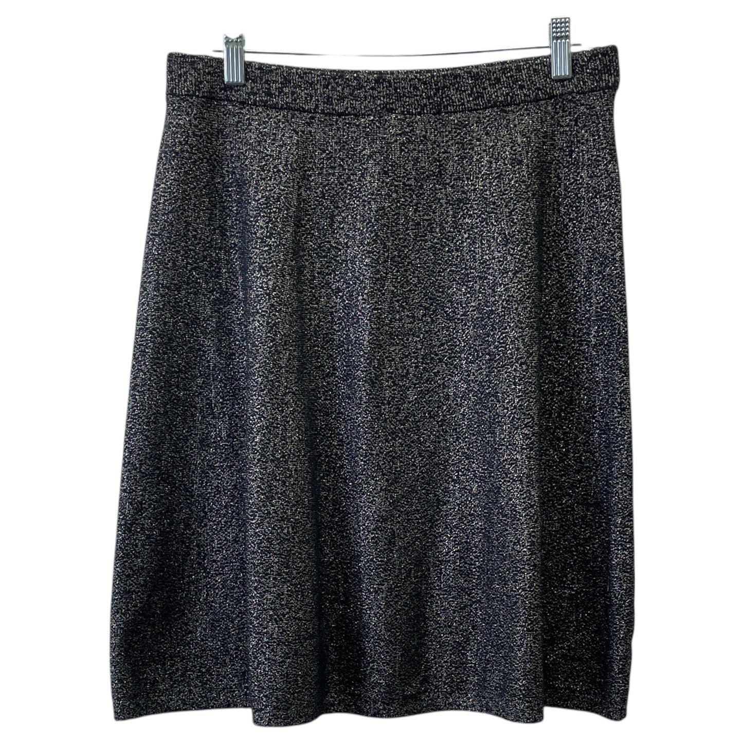 SKIRT MINI & SHORT by NANETTE BY NANETTE LEPORE In BLACK & GOLD, Size: 12