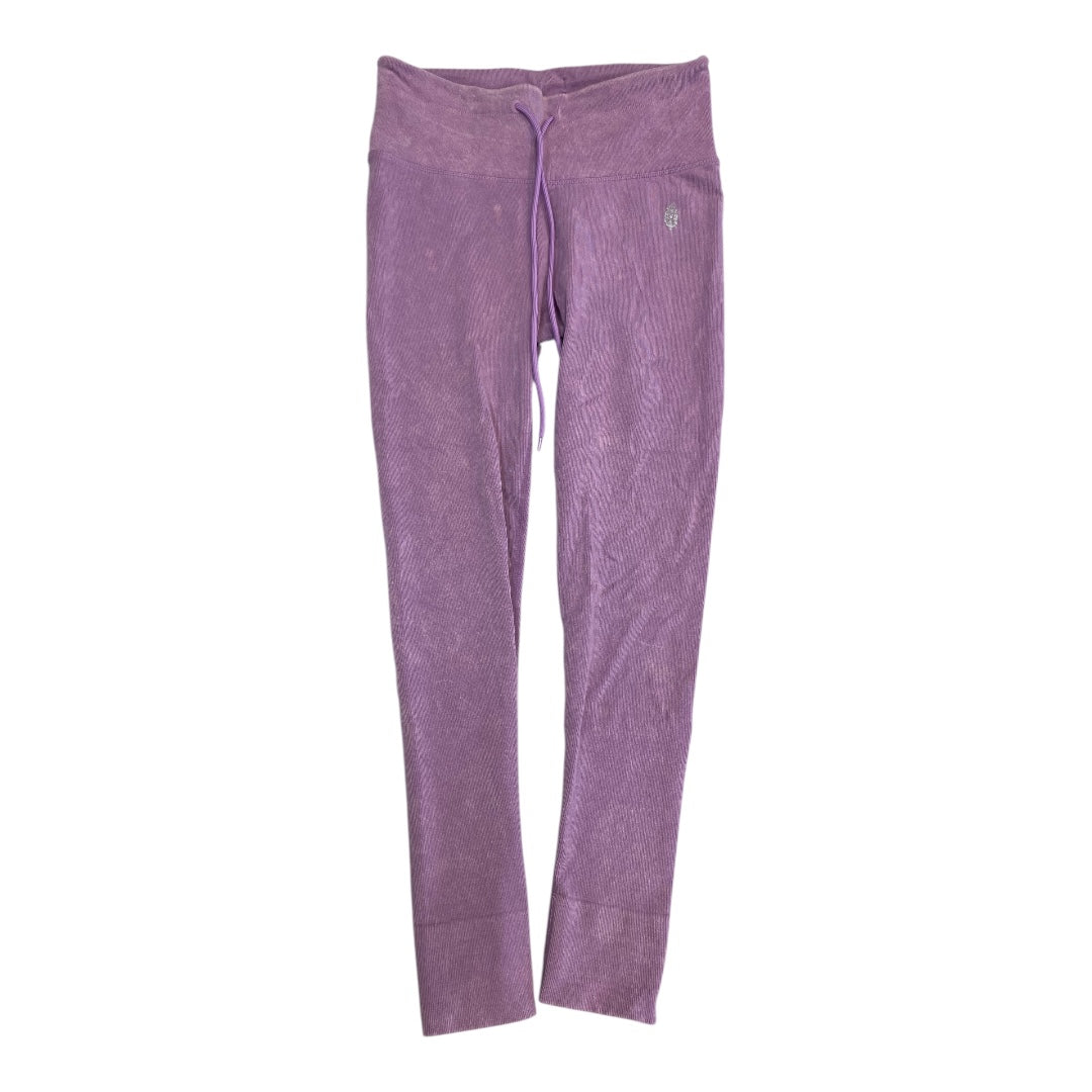 Athletic Leggings By Free People In Purple, Size:M