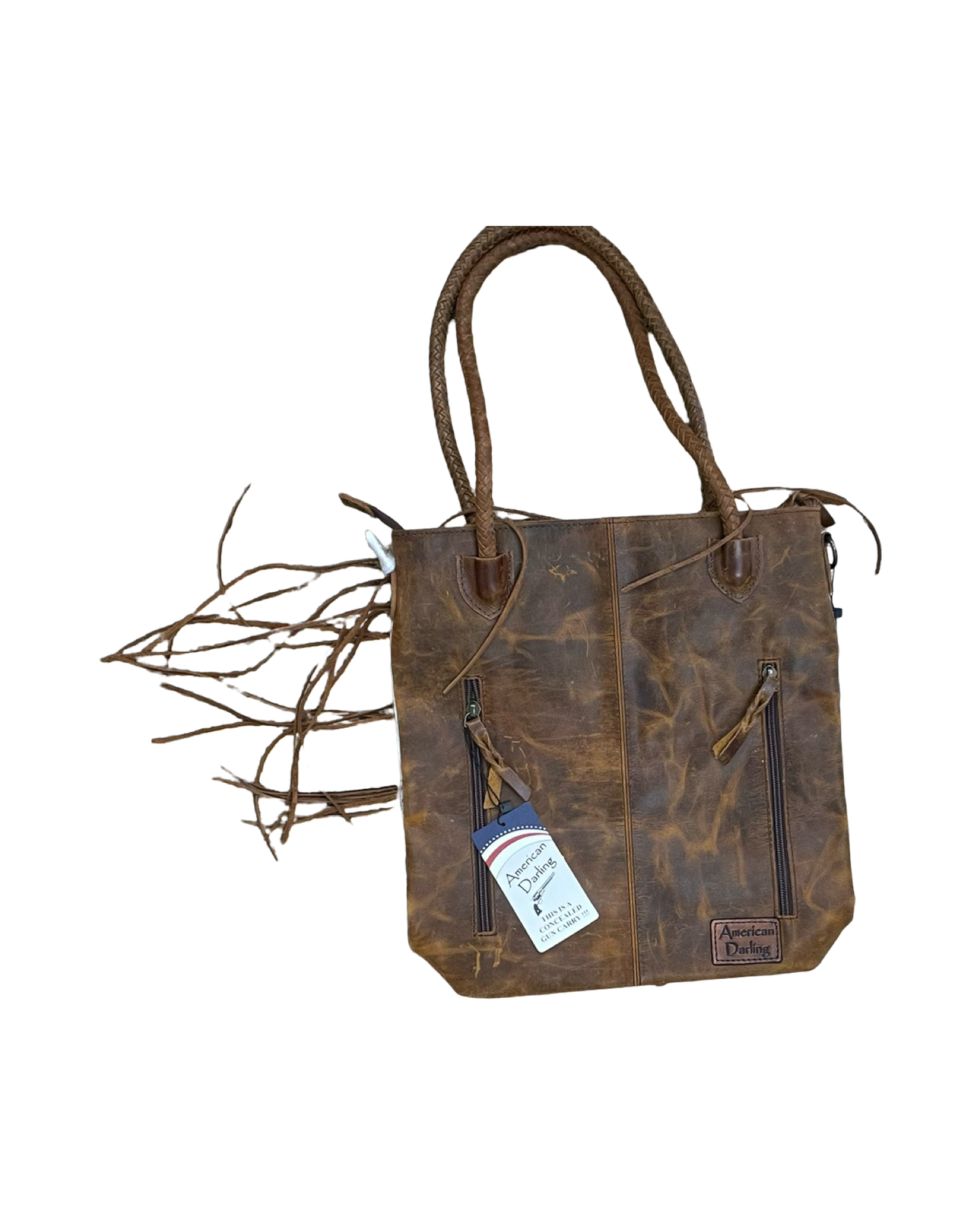 Handbag By Clothes Mentor In Tan, Size:Medium