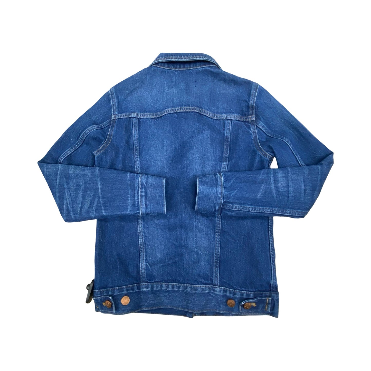 Jacket Denim By Madewell In Blue Denim, Size:Xs