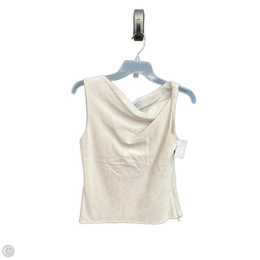 Top Sleeveless By Mng In Taupe, Size: Xs