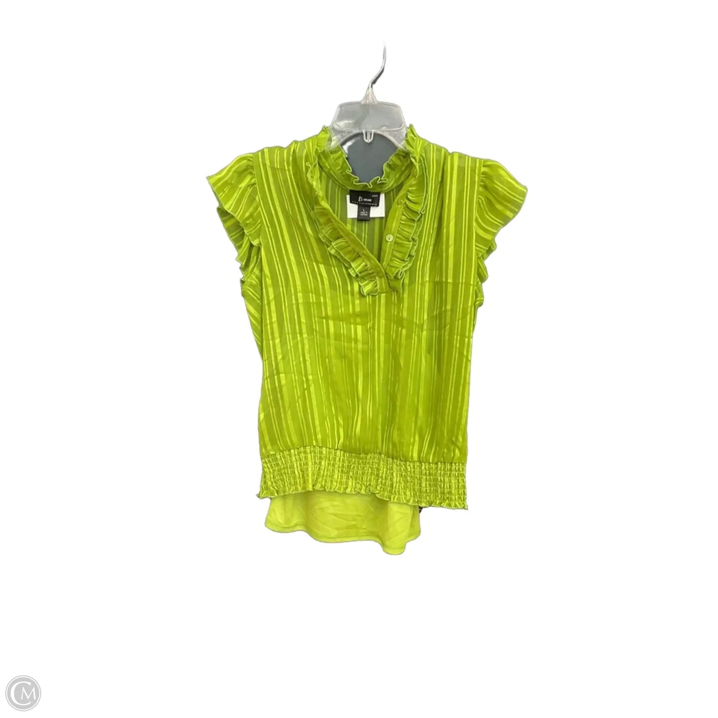 Top Sleeveless By Clothes Mentor In Green, Size: L