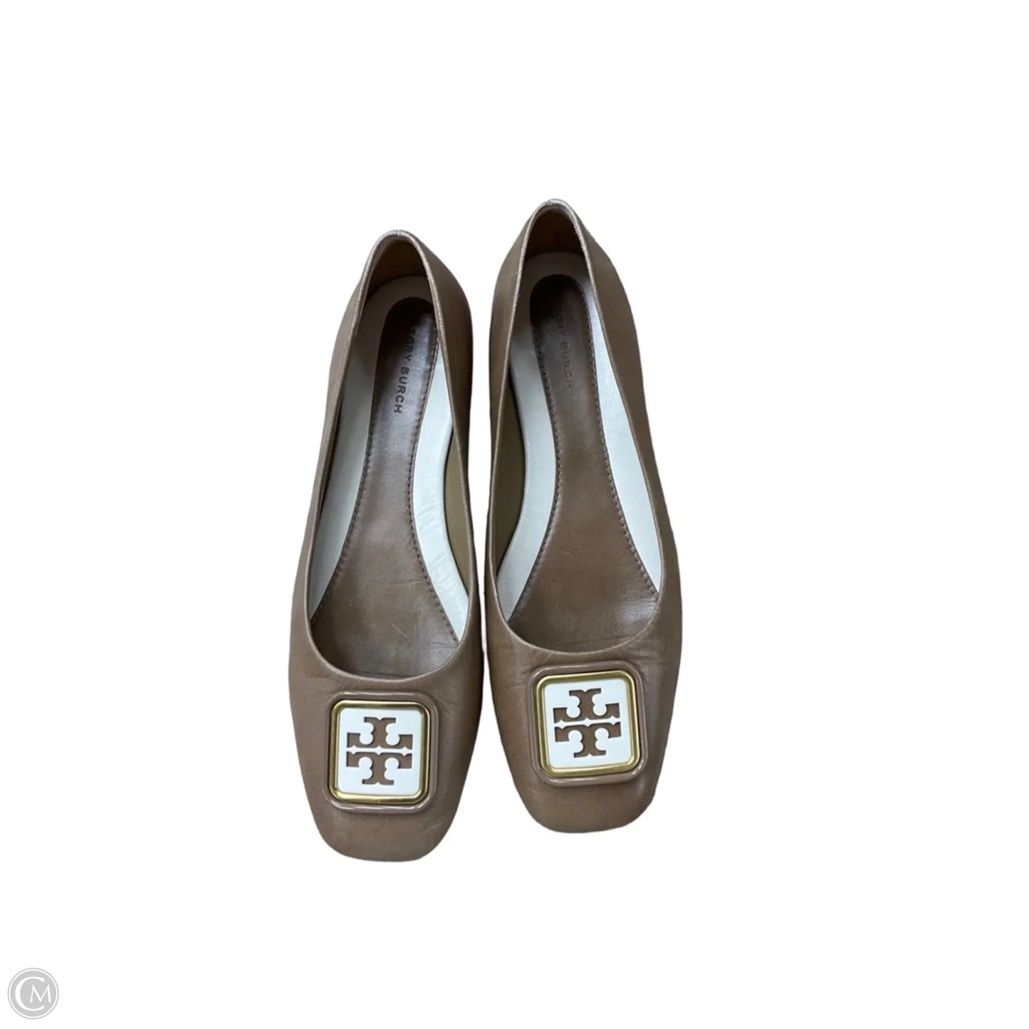 Shoes Designer By Tory Burch In Tan, Size: 8.5
