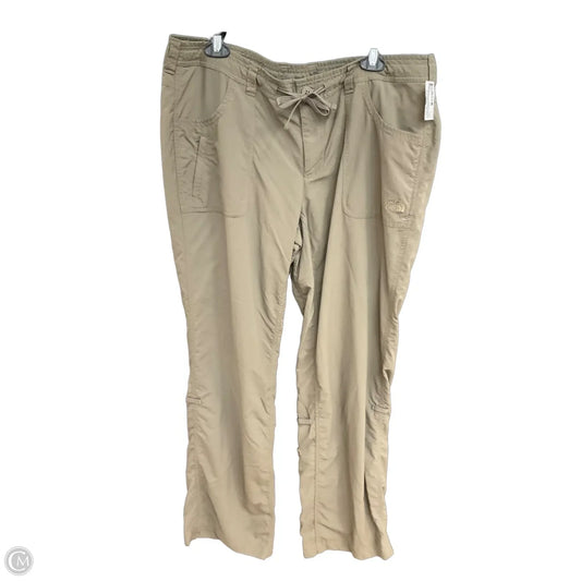 Athletic Pants By The North Face In Grey, Size: 16