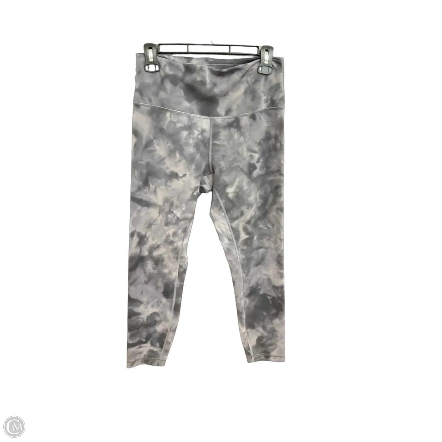 Athletic Leggings By Lululemon In Grey, Size: M