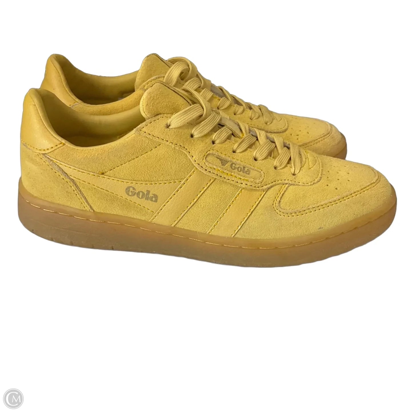 Shoes Sneakers By Gola In Yellow, Size: 6.5
