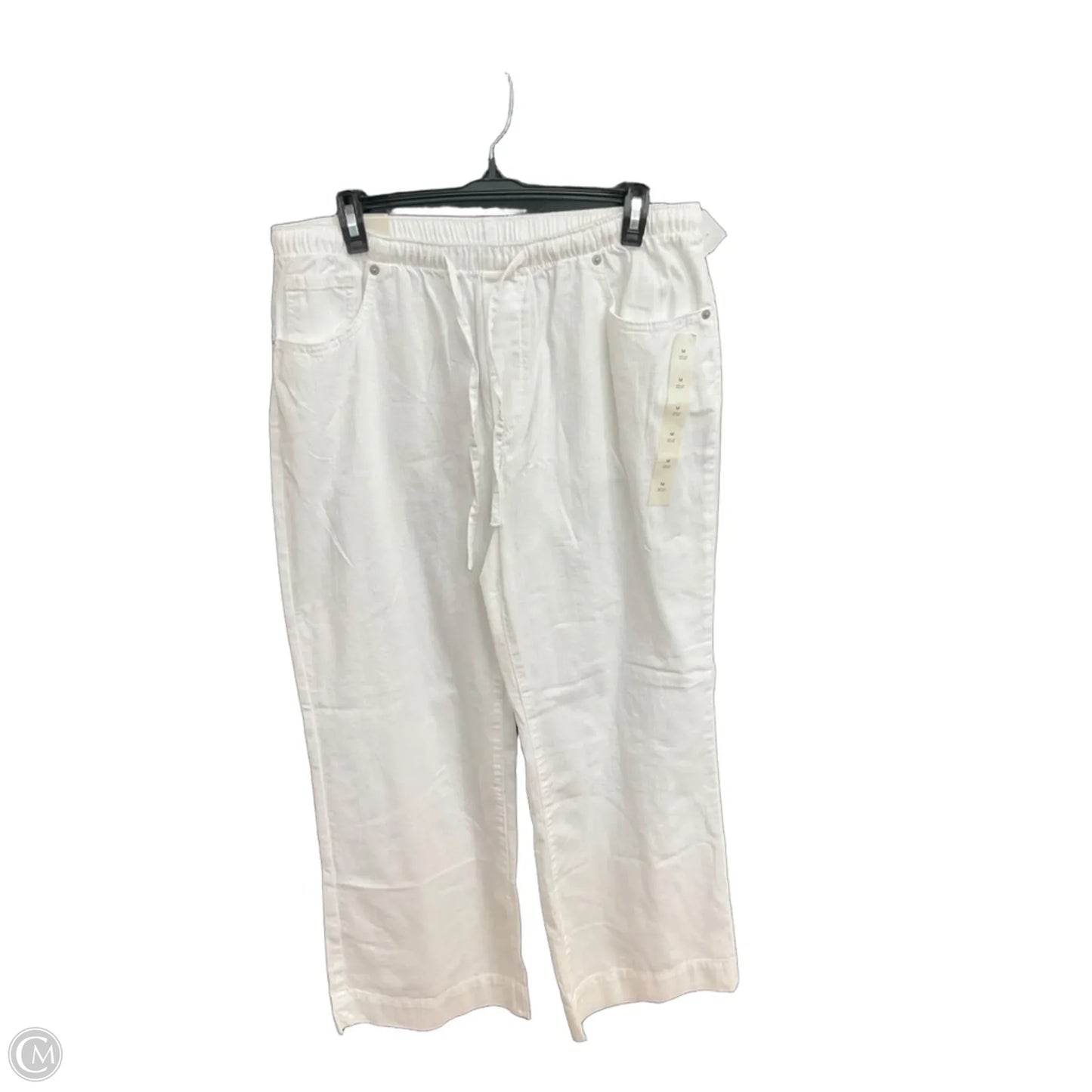 Pants Lounge By Banana Republic In White, Size: 8