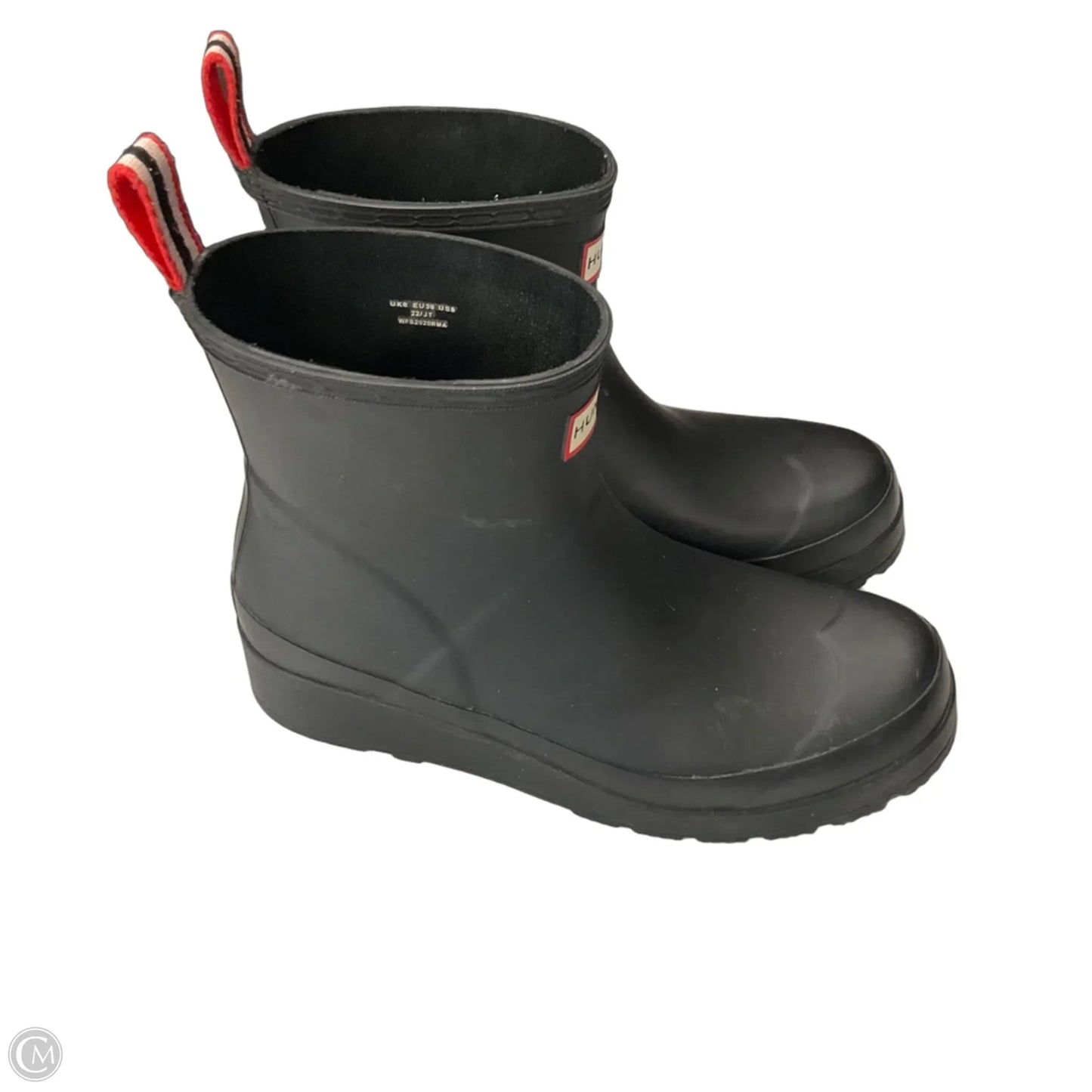 Boots Rain By Hunter In Black, Size: 8