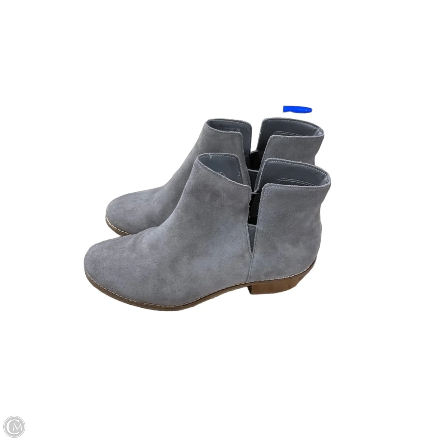 Boots Ankle Heels By Cole-haan In Grey, Size: 8