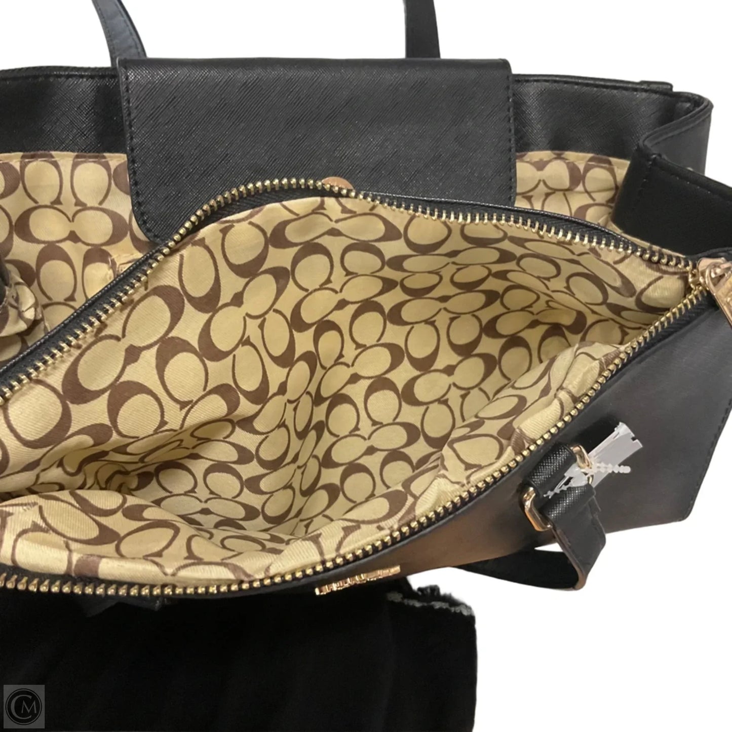 Handbag Designer By Coach, Size: Medium
