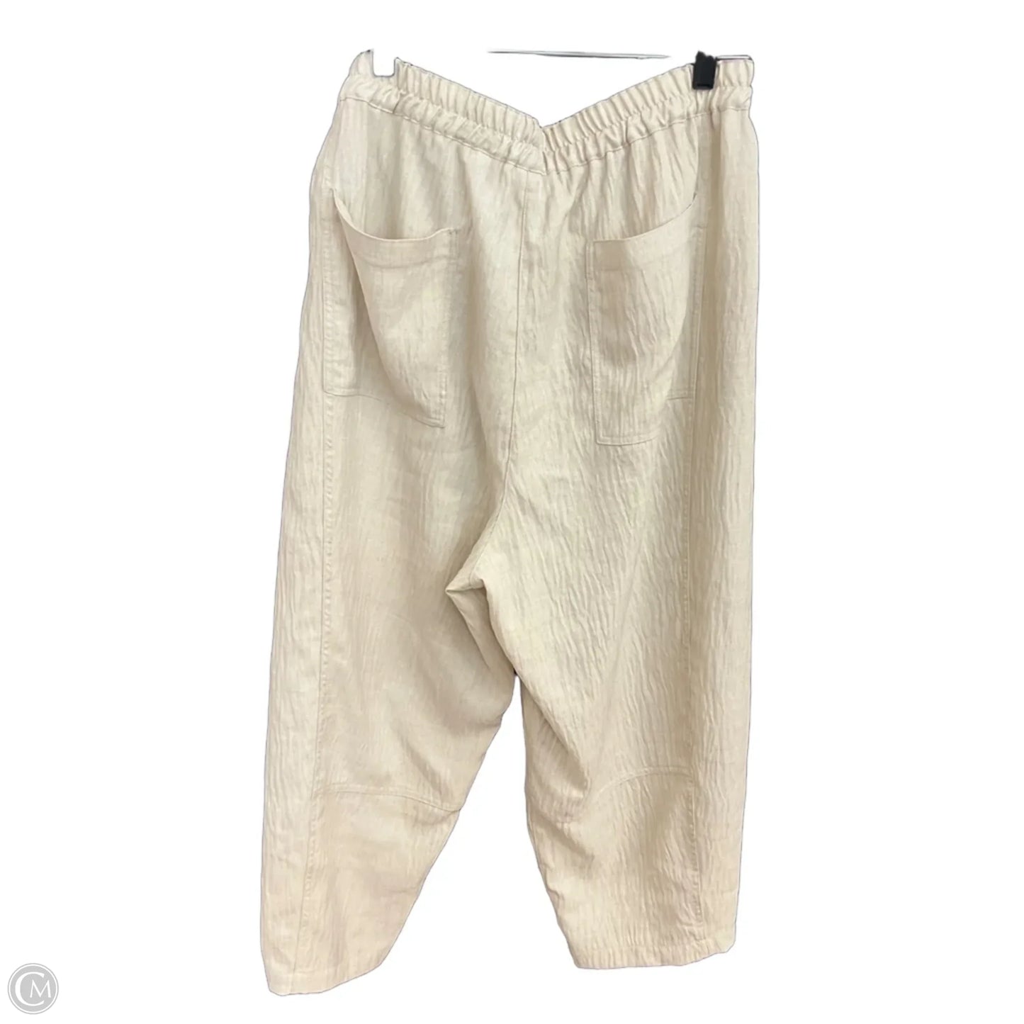 Pants Lounge By Max Studio In Tan, Size: 18