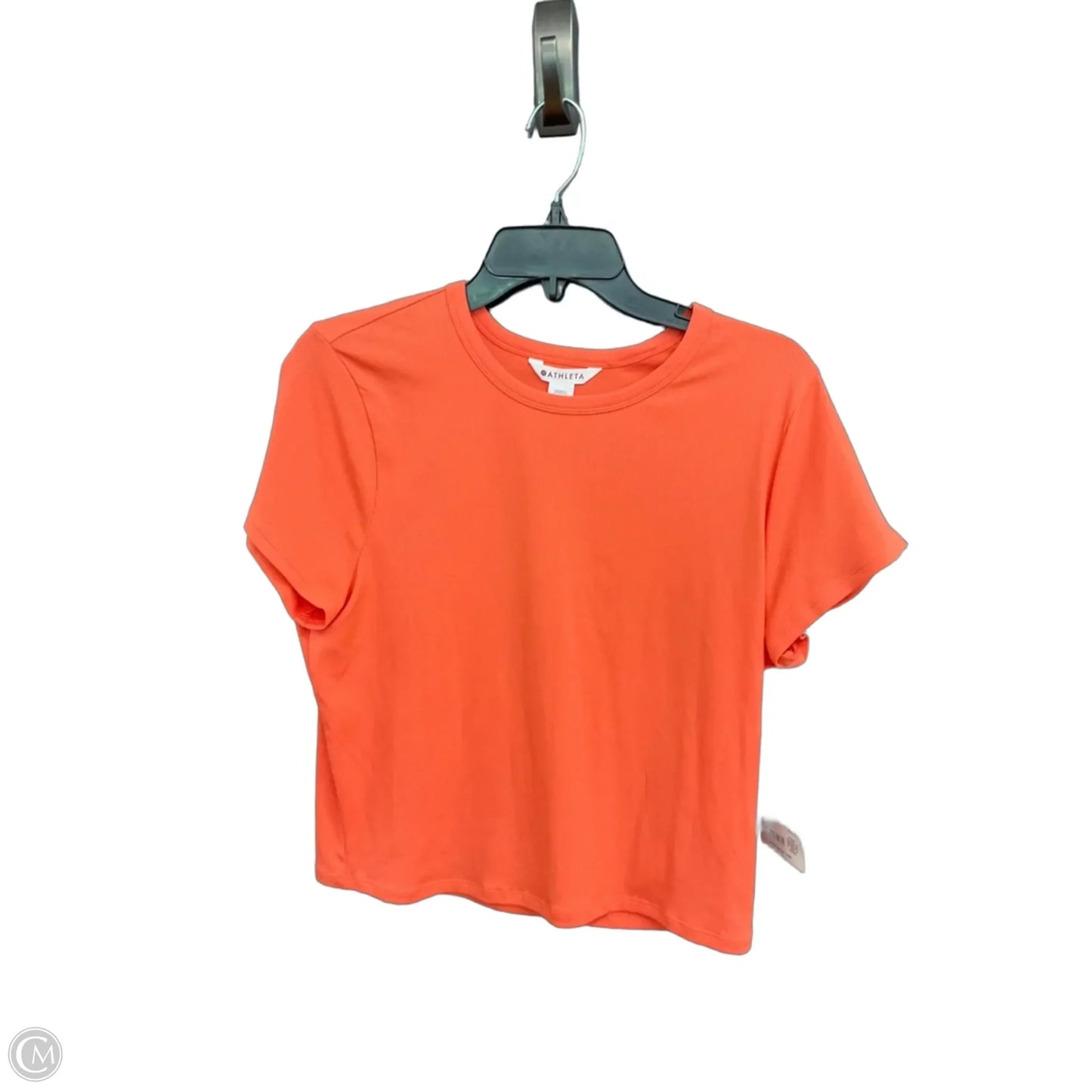 Top Short Sleeve Basic By Athleta In Orange, Size: Xl