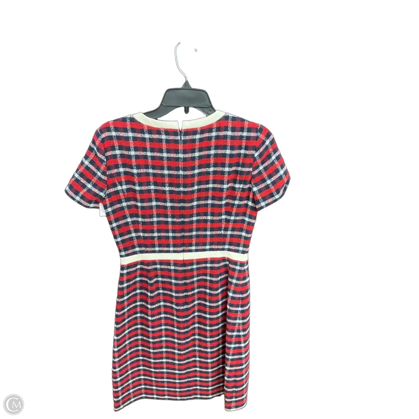 Dress Casual Midi By Brooks Brothers In Plaid Pattern, Size: 2