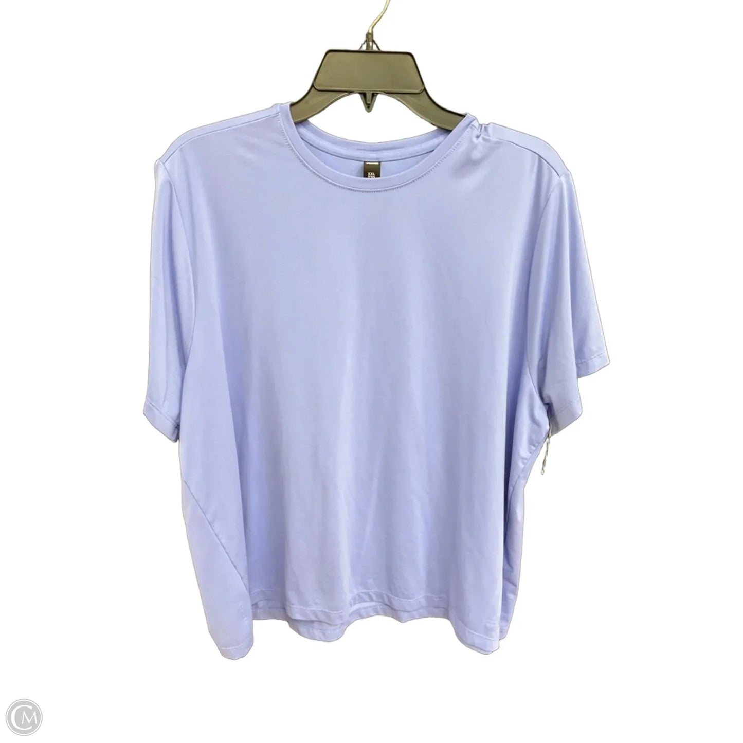 Athletic Top Short Sleeve By The North Face In Blue, Size: Xxl