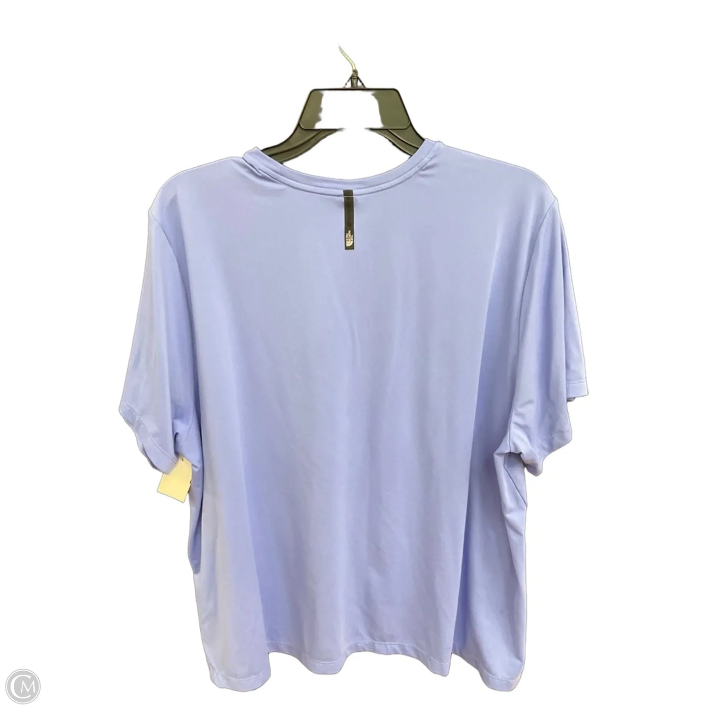 Athletic Top Short Sleeve By The North Face In Blue, Size: Xxl