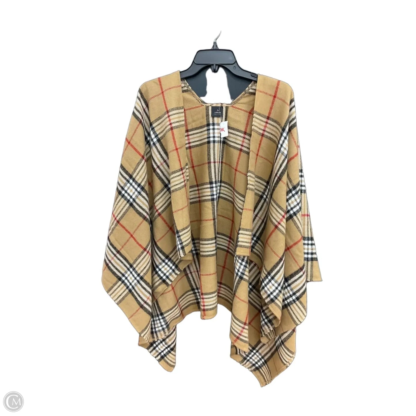 Shawl By Clothes Mentor In Tan, Size: Osfm