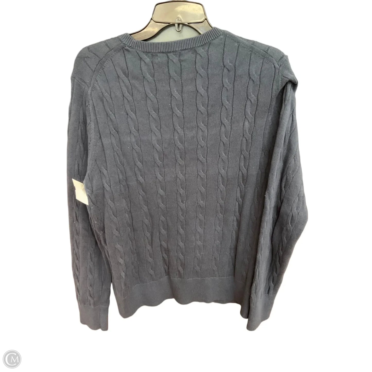Sweater By Brooks Brothers In Navy, Size: Xl