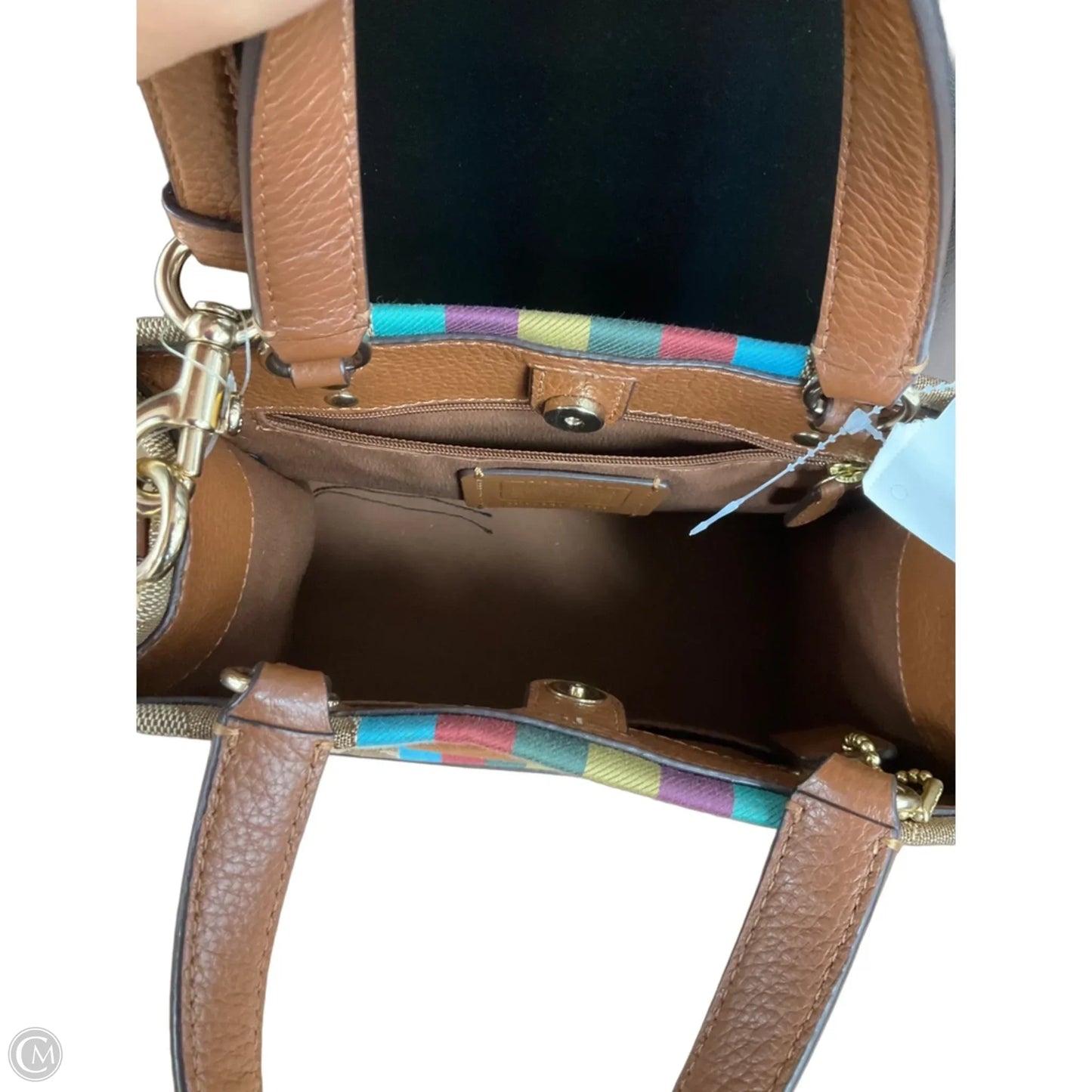 Crossbody Designer By Coach, Size: Medium