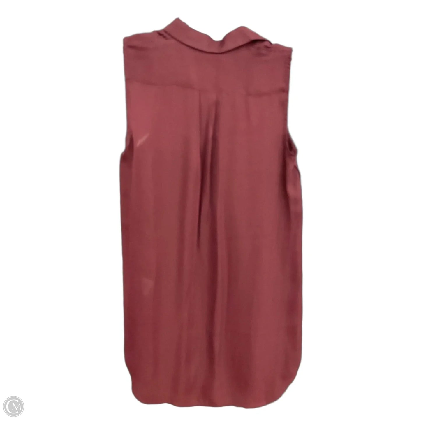 Blouse Sleeveless By J. Crew In Maroon, Size: Xs