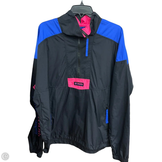 Athletic Top Long Sleeve Crewneck By Columbia In Black, Size: L