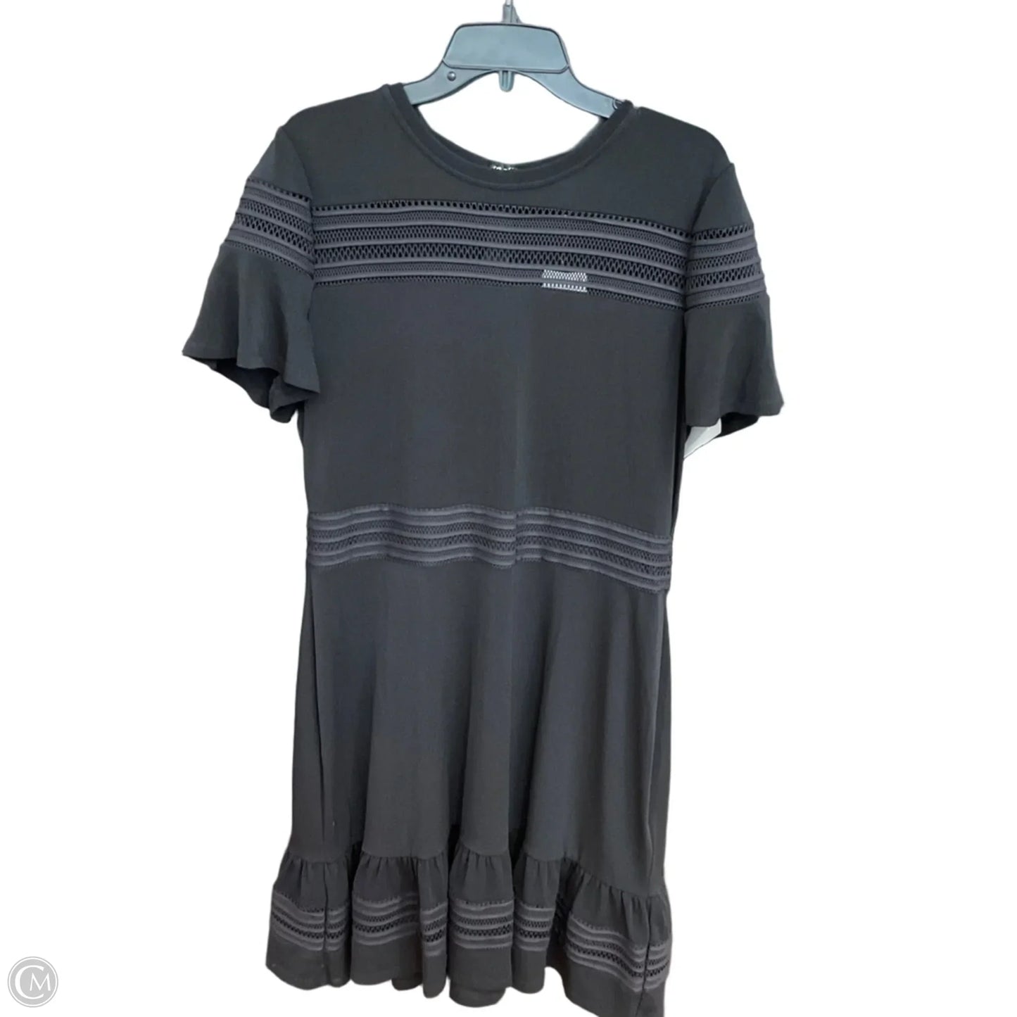 Dress Casual Midi By Michael By Michael Kors In Black, Size: 14