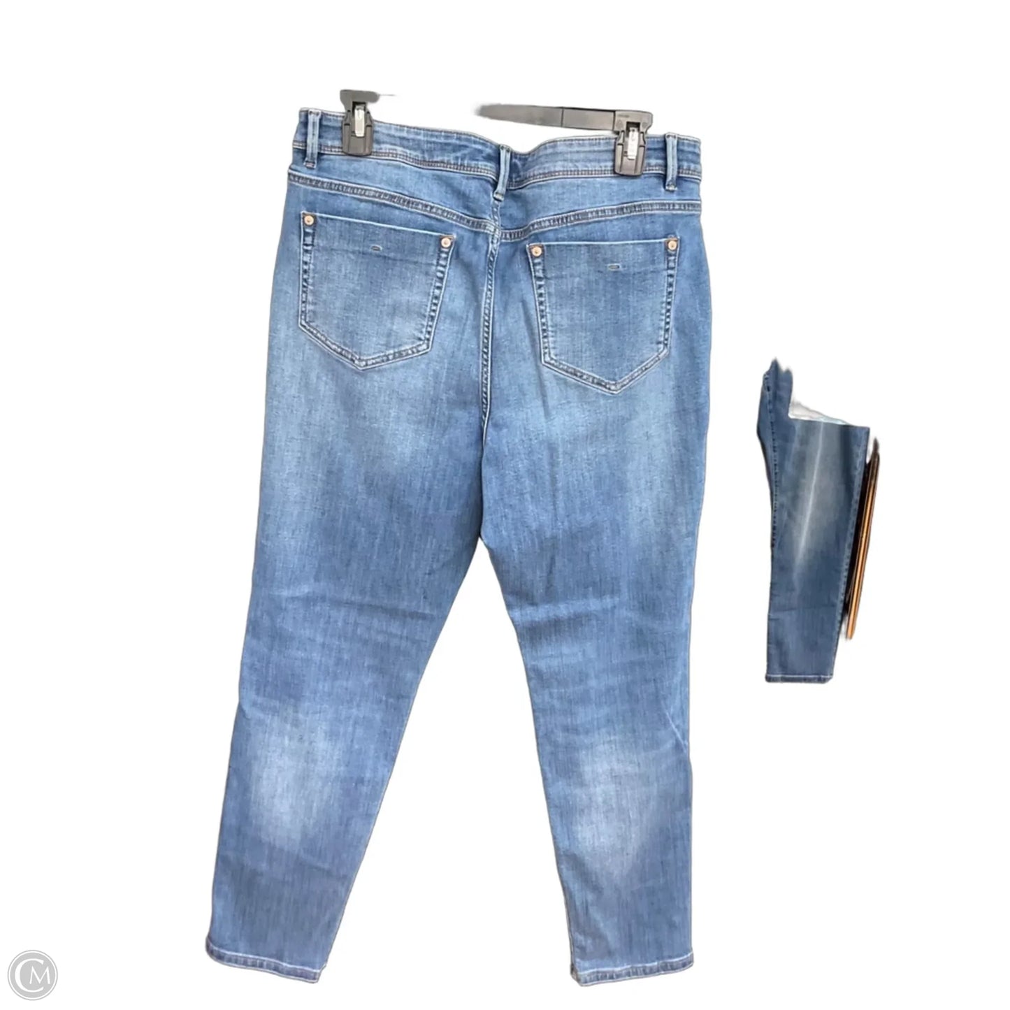 Jeans Straight By J. Jill In Blue Denim, Size: 14