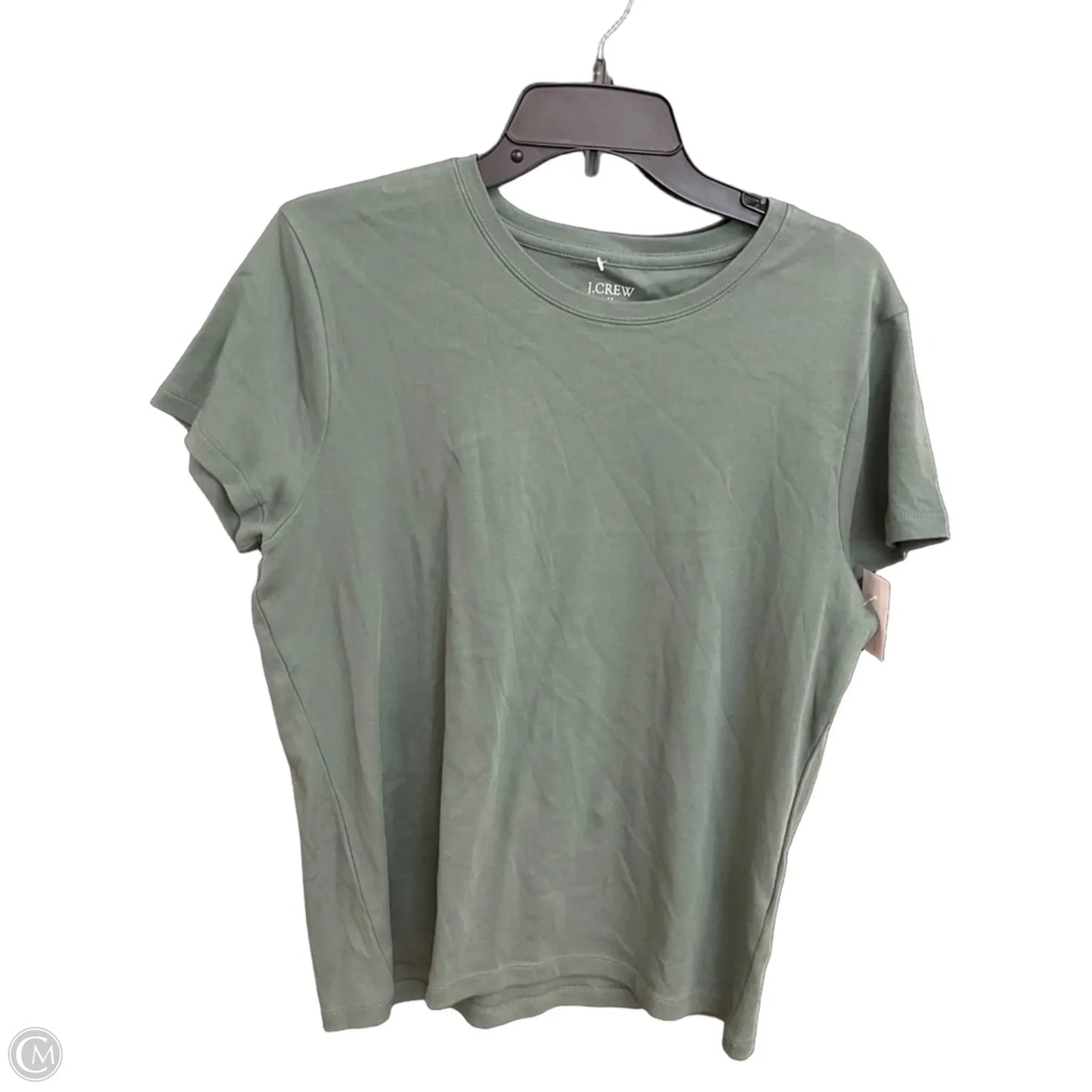 Top Short Sleeve Basic By J. Crew In Green, Size: L