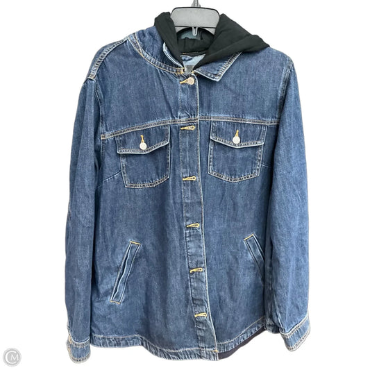 Jacket Denim By Torrid In Blue Denim, Size: Xxl
