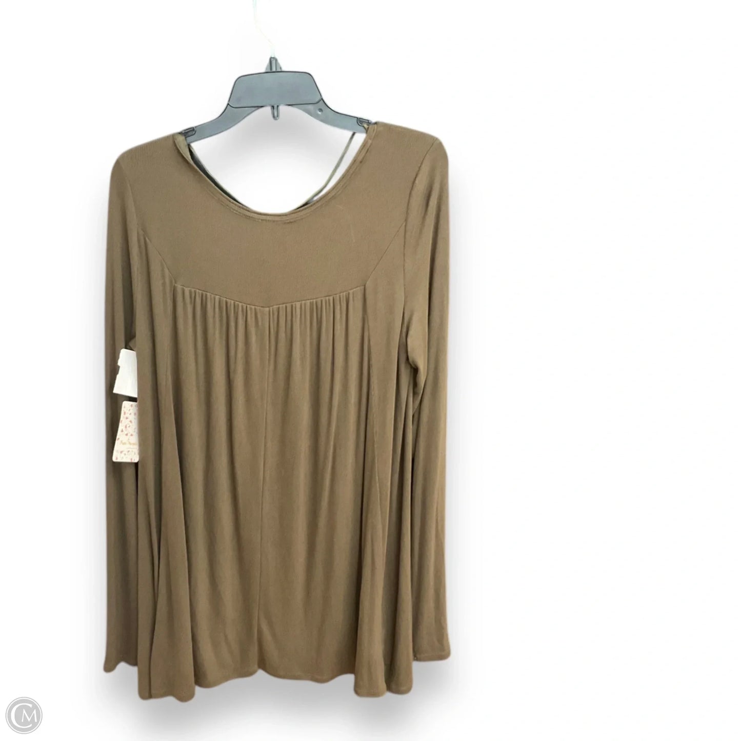 Top Long Sleeve By Free People In Green, Size: L