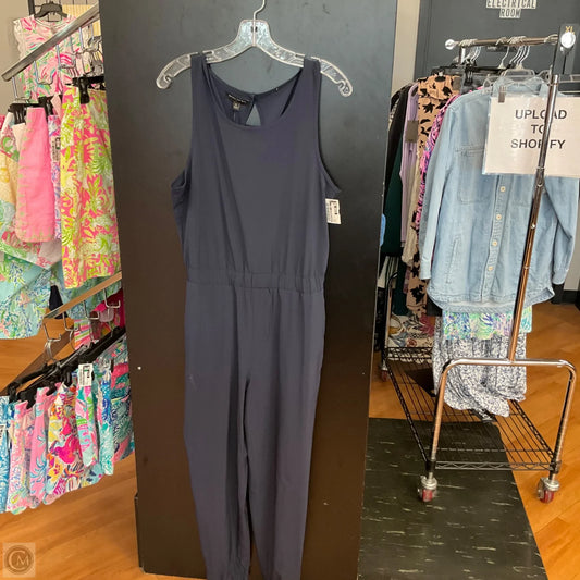 Jumpsuit By Banana Republic In Navy, Size: M