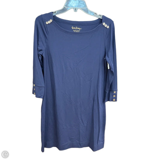 Dress Designer By Lilly Pulitzer In Navy, Size: M