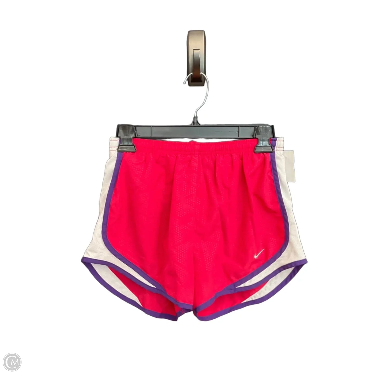 Athletic Shorts By Nike Apparel In Pink & Purple, Size: S