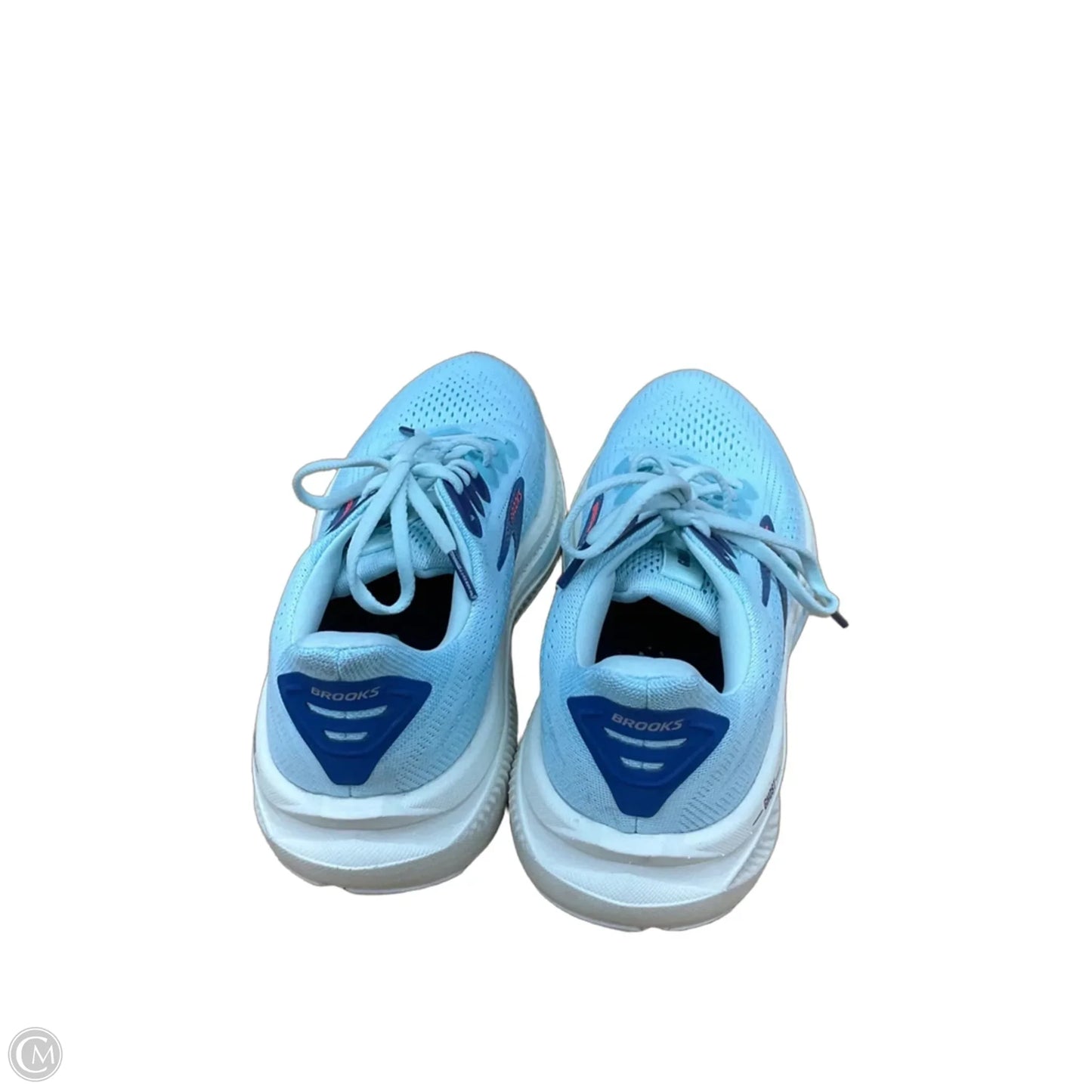 Shoes Athletic By Brooks In Aqua, Size: 9.5