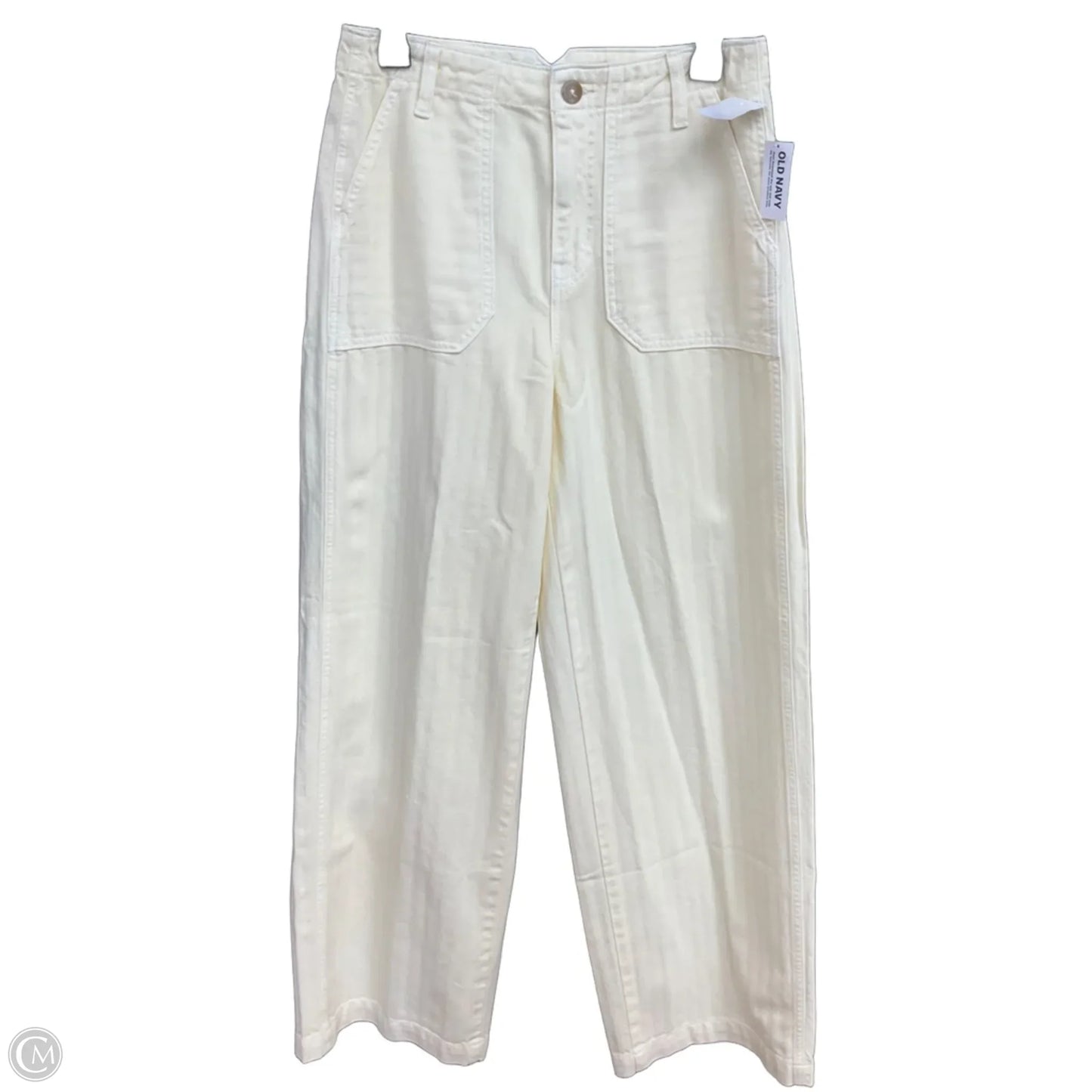 Pants Wide Leg By Old Navy In Yellow, Size: 6l